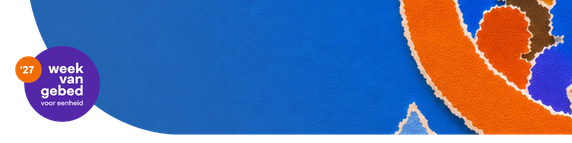 Banner met landkaart