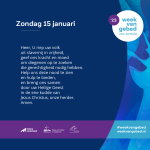 Gebed 15 januari 2023 (zondag 1)